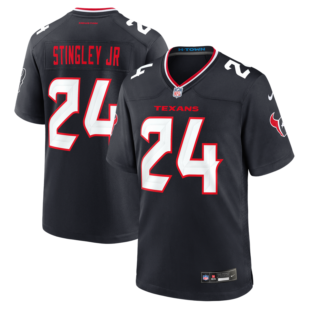Men's Houston Texans Derek Stingley Jr. Nike Red Alternate Game Jersey
