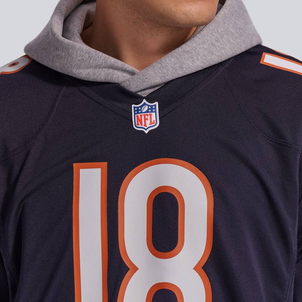 Men's Chicago Bears Caleb Williams Nike Navy  Player Game Jersey