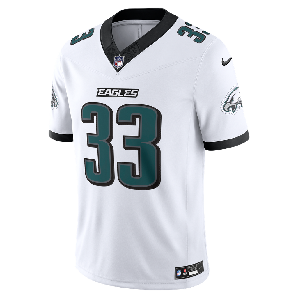 Men's Philadelphia Eagles Cooper DeJean Nike White Vapor F.U.S.E. Stitched Limited Jersey