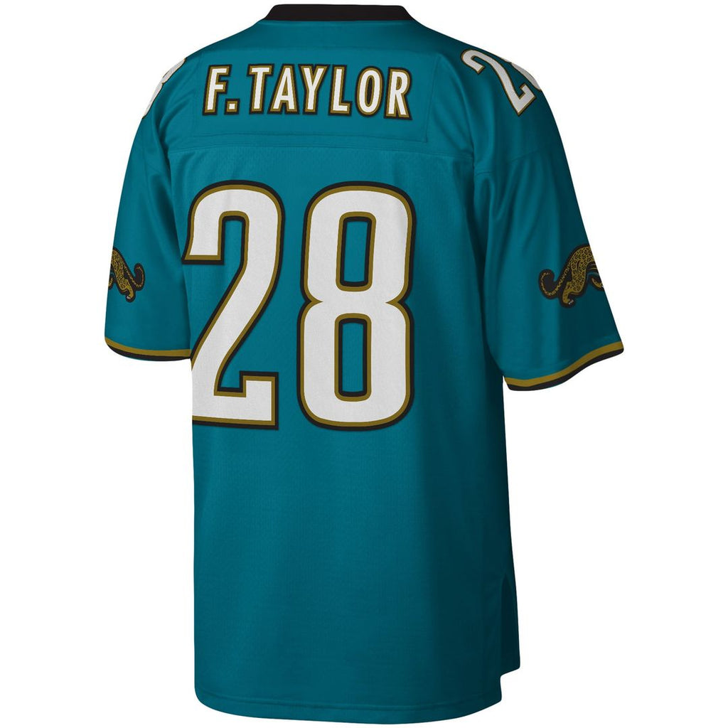 Men's Jacksonville Jaguars Fred Taylor Mitchell & Ness Teal Legacy Replica Jersey
