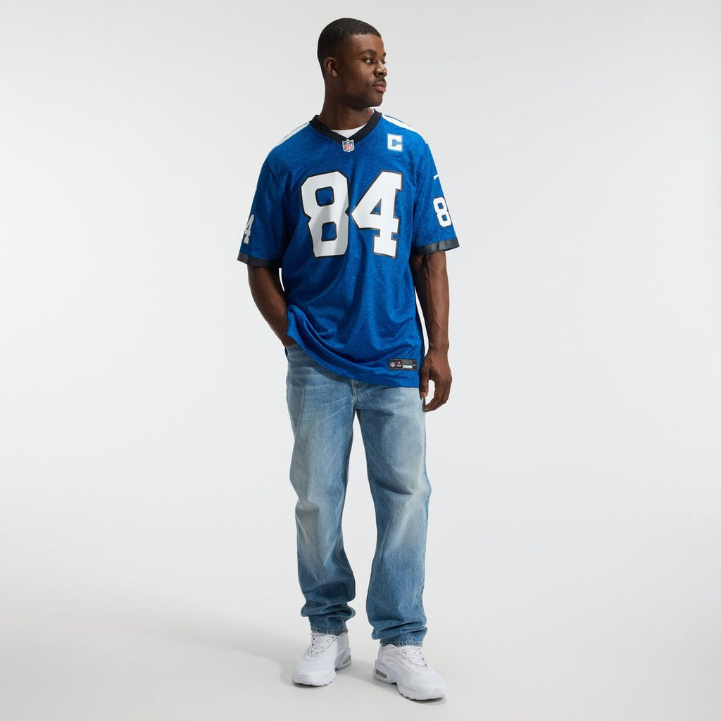 Men's Indianapolis Colts Tyler Warren Nike  Heather Royal Alternate 2 Indiana Nights Game Jersey