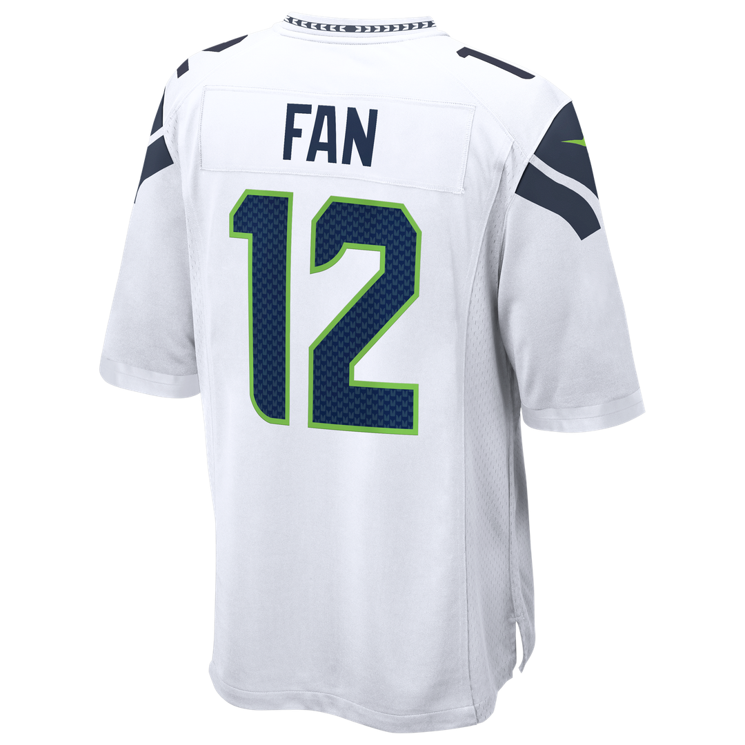 Men's Seattle Seahawks 12s Nike  College Navy Team Game Jersey