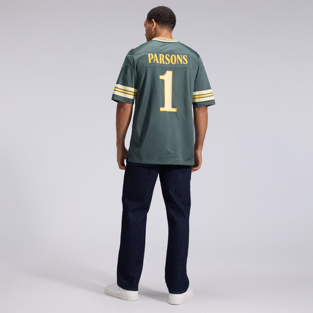 Men's Green Bay Packers Micah Parsons Nike Green 2026 Rivalries Collection Game Jersey
