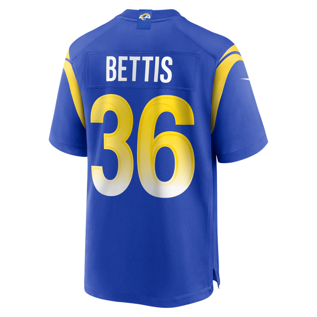 Men's Los Angeles Rams Jerome Bettis Nike Royal Game Retired Player Jersey