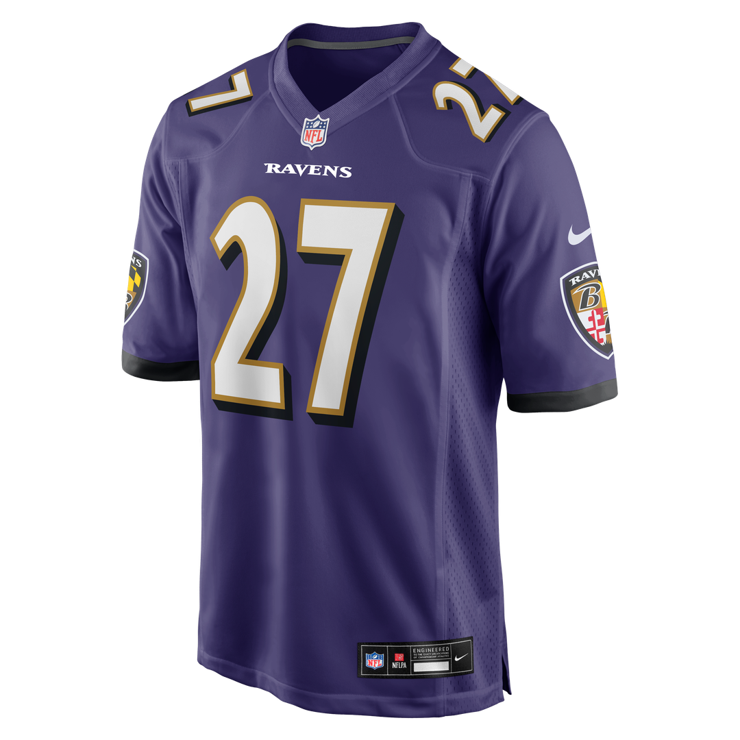 Men's Baltimore Ravens T.J. Tampa Nike  Purple Team Game Jersey