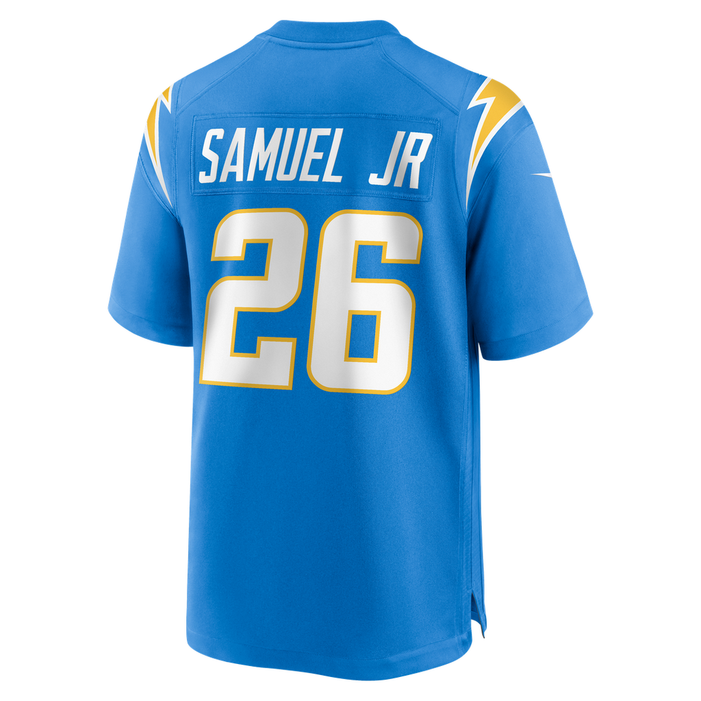 Men's Los Angeles Chargers Asante Samuel Jr. Nike Powder Blue Game Player Jersey