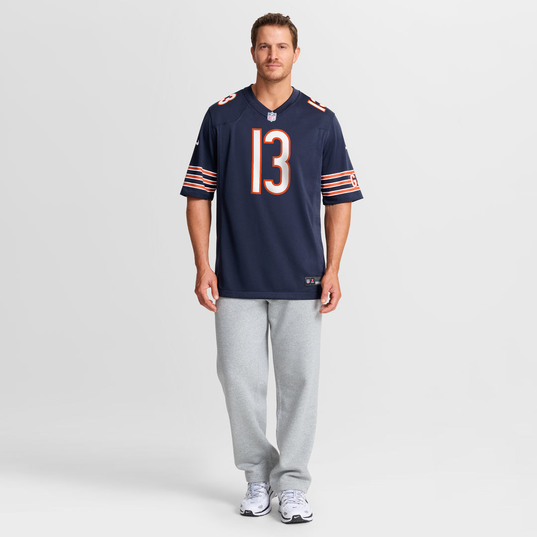 Men's Chicago Bears Keenan Allen Nike  Navy Team Game Jersey