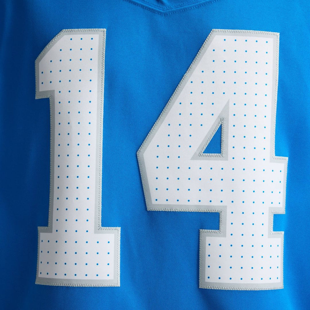 Men's Detroit Lions Amon-Ra St. Brown Nike Blue Team Vapor F.U.S.E. Stitched Limited Jersey