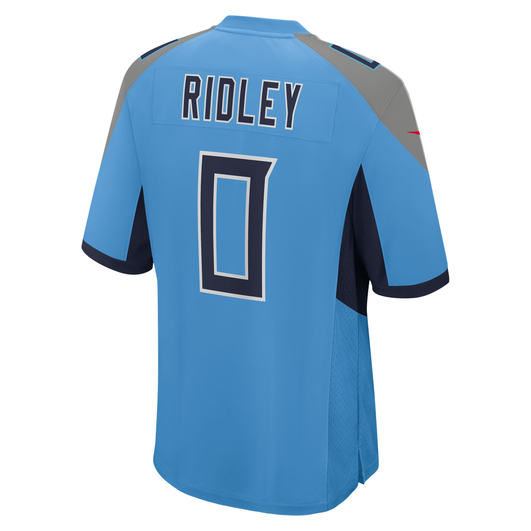 Men's Tennessee Titans Calvin Ridley Nike  Light Blue Team Game Jersey