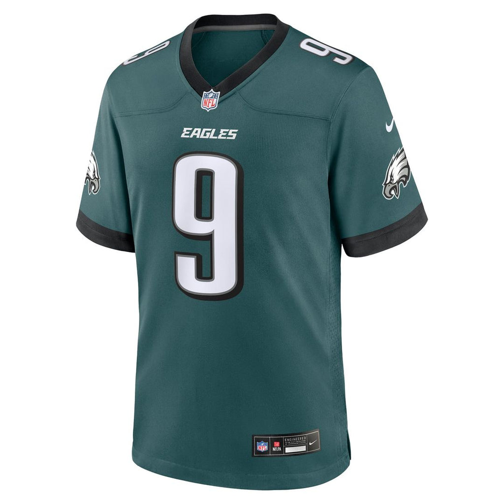 Men's Philadelphia Eagles Nick Foles Nike Midnight Green Team Retired Player Game Jersey