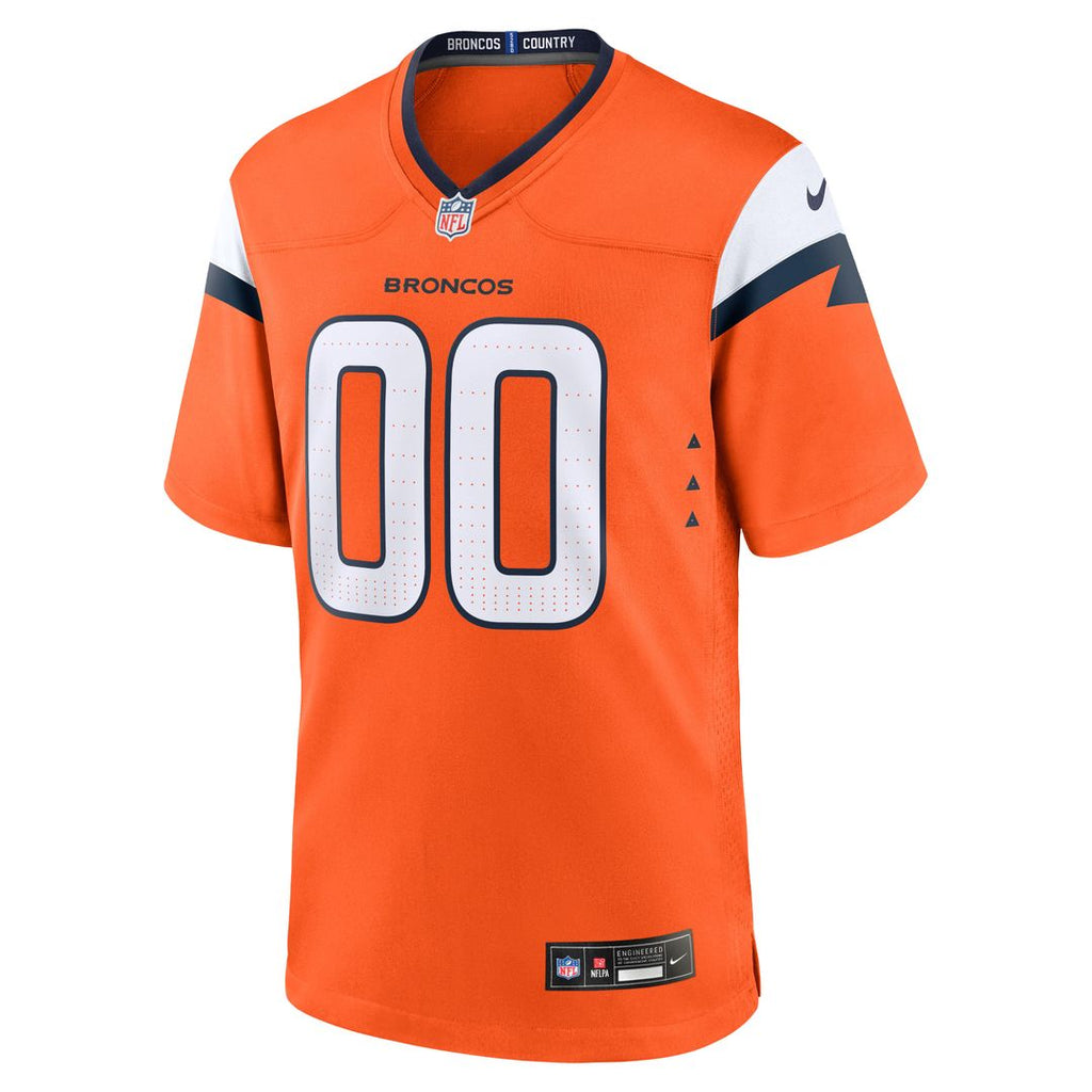 Men's Denver Broncos Tyler Onyedim Nike Orange Game Jersey