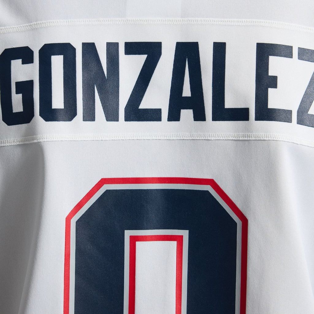 Men's New England Patriots Christian Gonzalez Nike  Navy Team Game Jersey