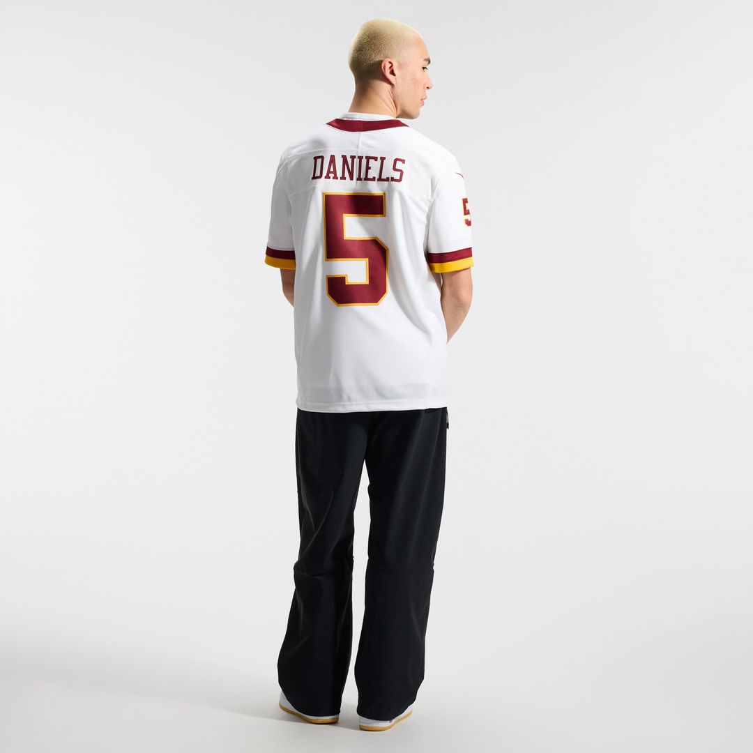 Men's Washington Commanders Jayden Daniels Nike Burgundy Team Vapor F.U.S.E. Stitched Limited Jersey