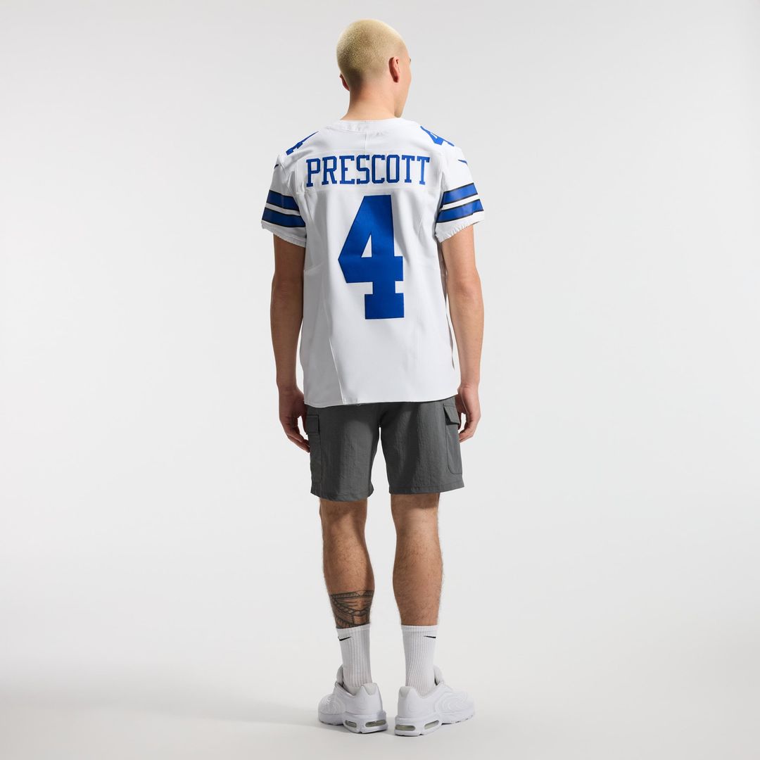 Men's Dallas Cowboys Dak Prescott Nike White Vapor F.U.S.E. Elite Jersey