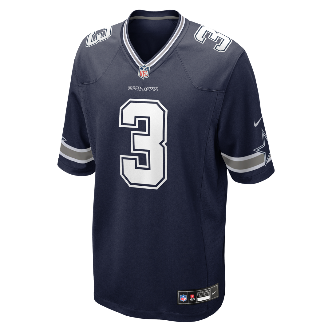 Men's Dallas Cowboys George Pickens Nike White Game Jersey
