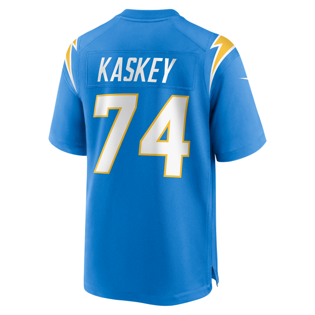 Men's Los Angeles Chargers Matt Kaskey Nike Powder Blue Team Game Jersey