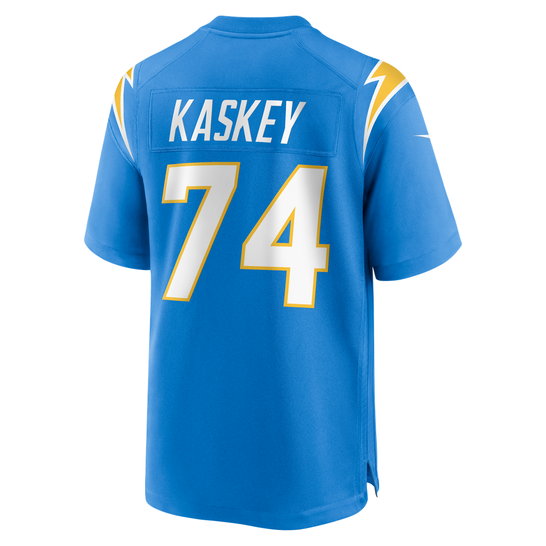 Men's Los Angeles Chargers Matt Kaskey Nike Powder Blue Team Game Jersey