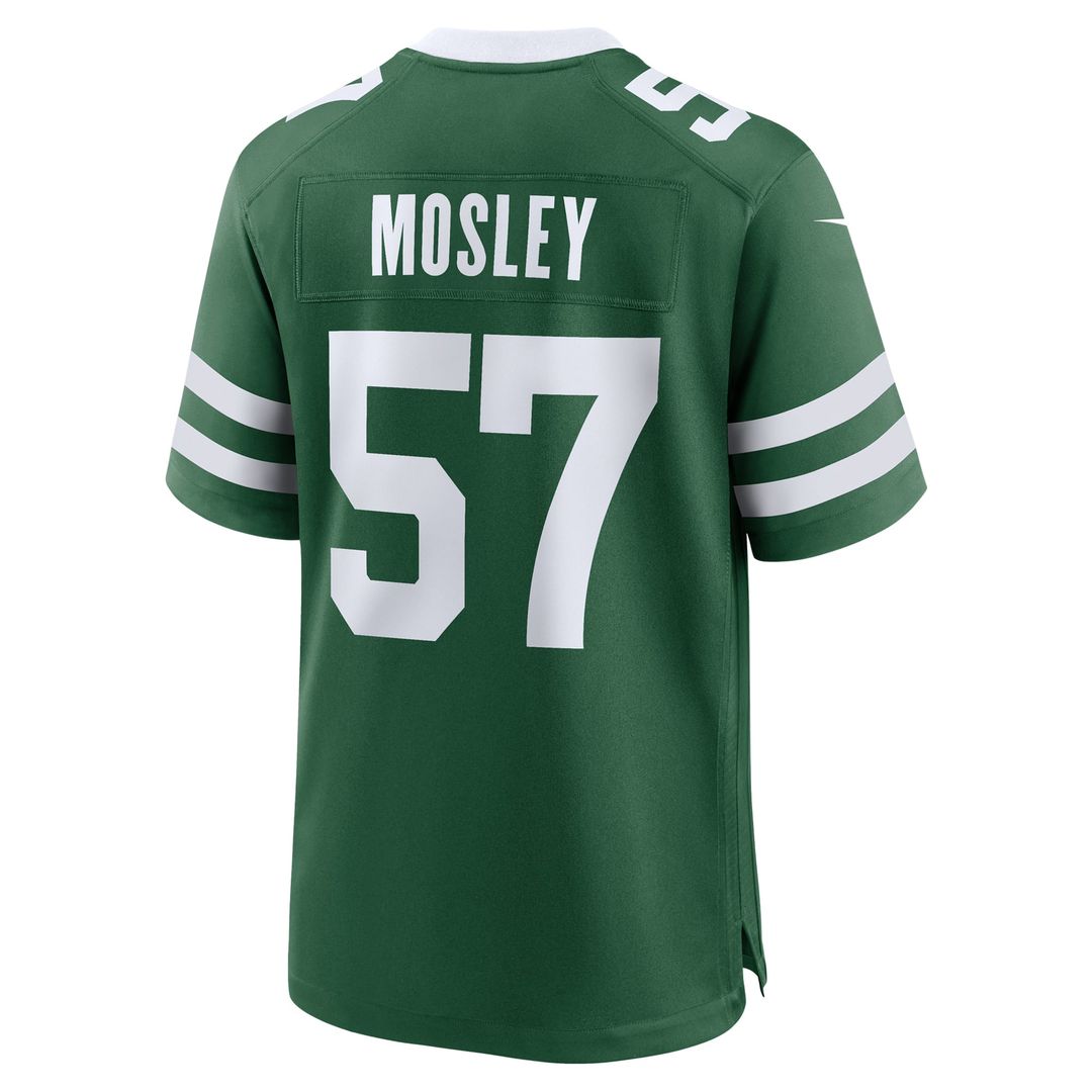 Men's New York Jets C.J. Mosley Nike Legacy Green Team Game Jersey
