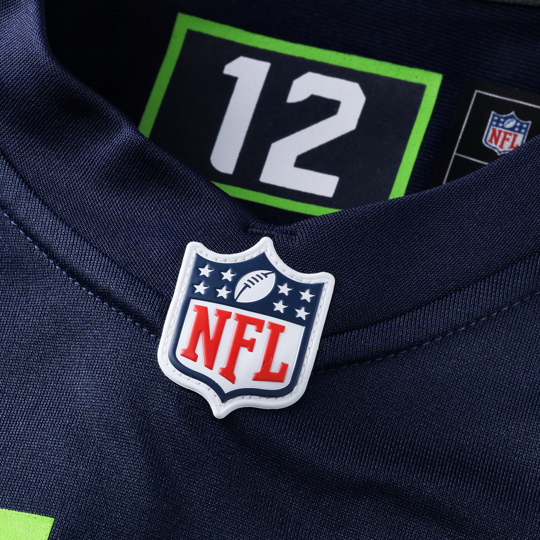 Men's Seattle Seahawks Charles Cross Nike  College Navy  Game Jersey