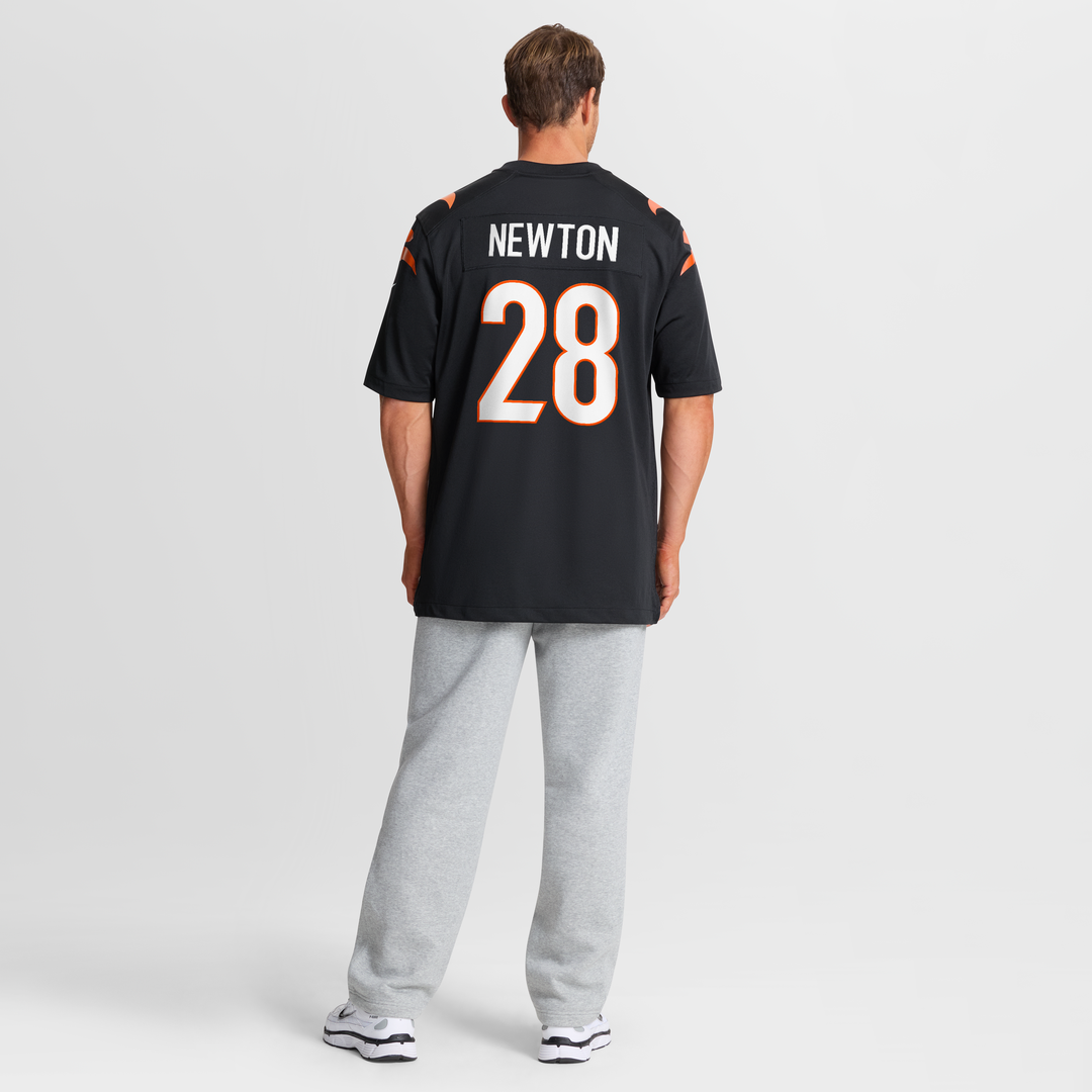 Men's Cincinnati Bengals Josh Newton Nike  Black  Game Jersey
