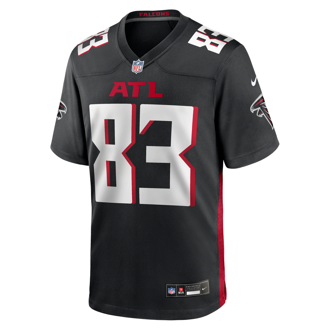 Men's Atlanta Falcons Deven Thompkins Nike  Black Team Game Jersey