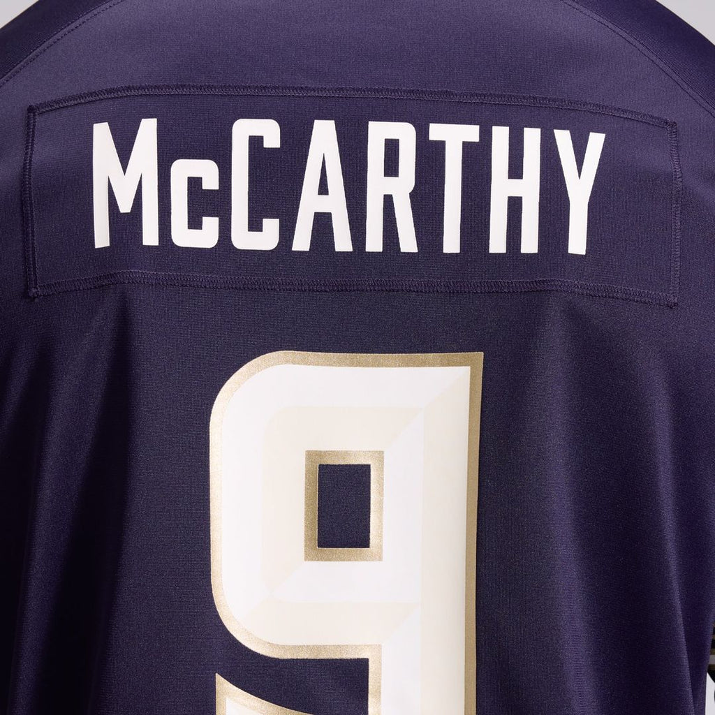 Men's Minnesota Vikings J.J McCarthy Nike Purple 2026 Rivalries Collection Game Jersey