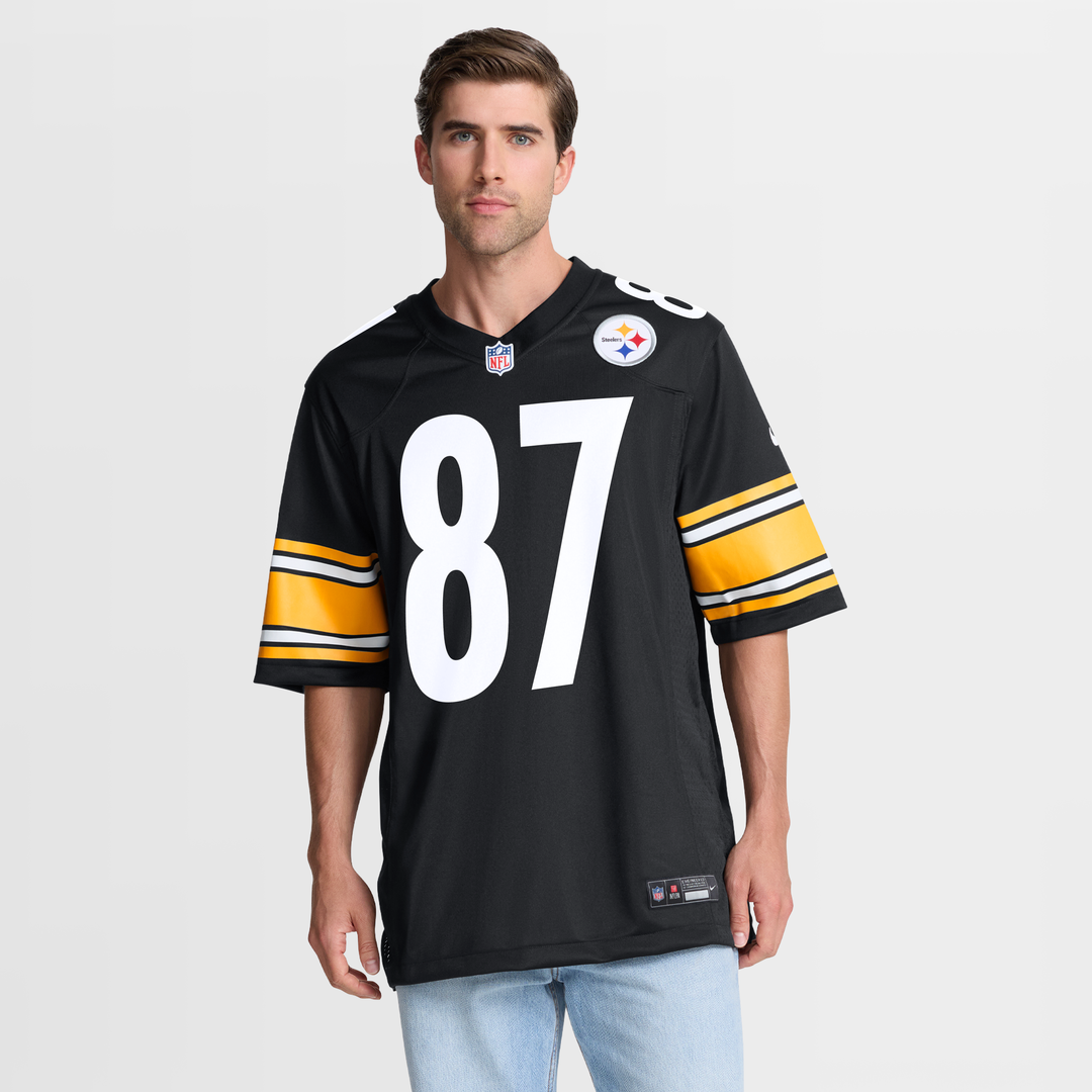 Men's Pittsburgh Steelers Matt Sokol Nike  Black Team Game Jersey