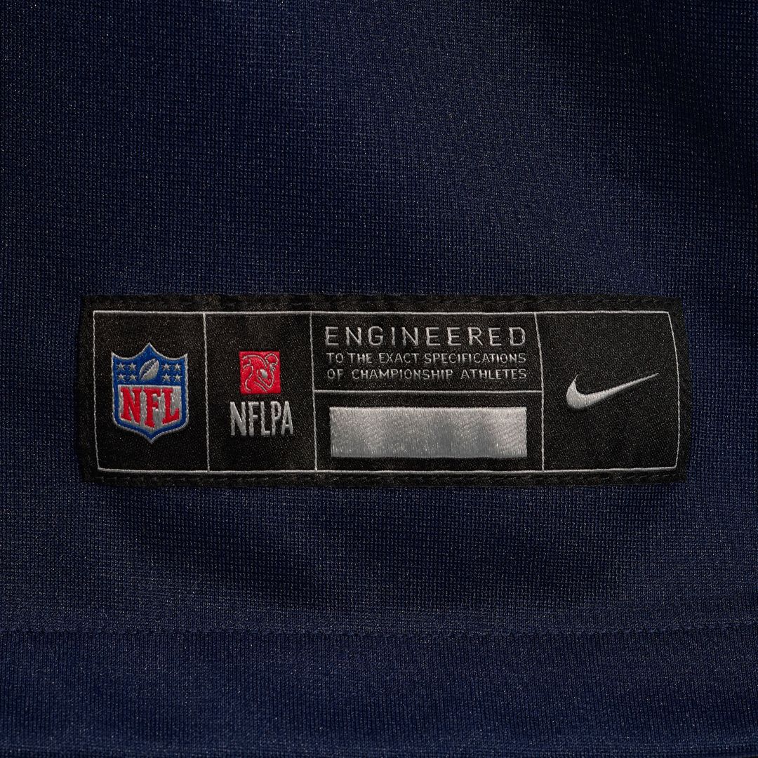 Men's Denver Broncos Bo Nix Nike  Navy Alternate Game Jersey