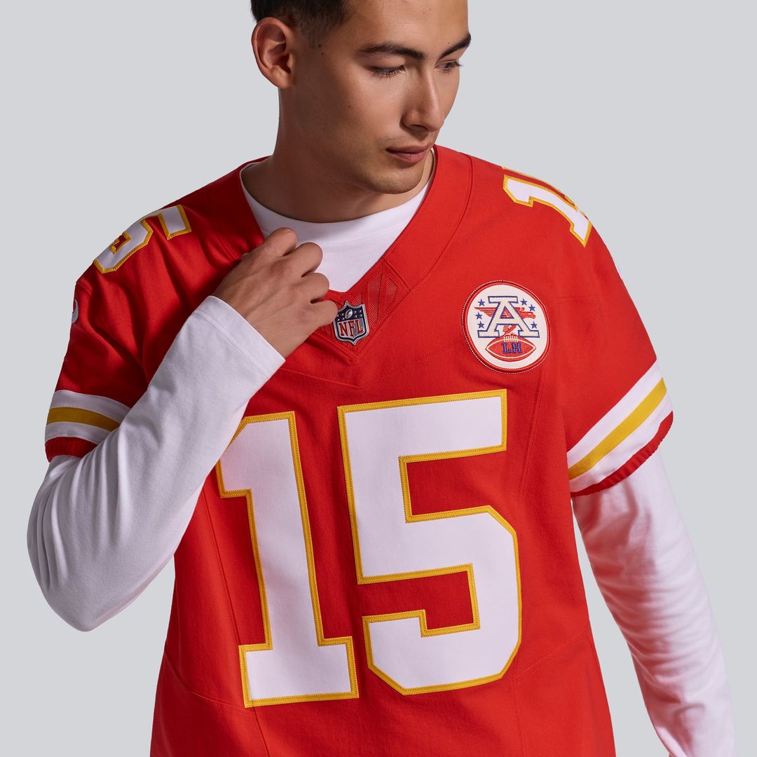Men's Kansas City Chiefs Patrick Mahomes Nike Red Team Vapor F.U.S.E. Elite Jersey