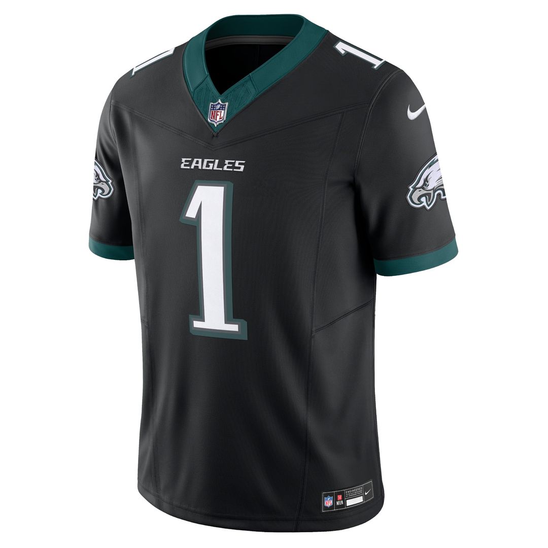 Men's Philadelphia Eagles Jalen Hurts Nike White Vapor F.U.S.E. Limited Jersey
