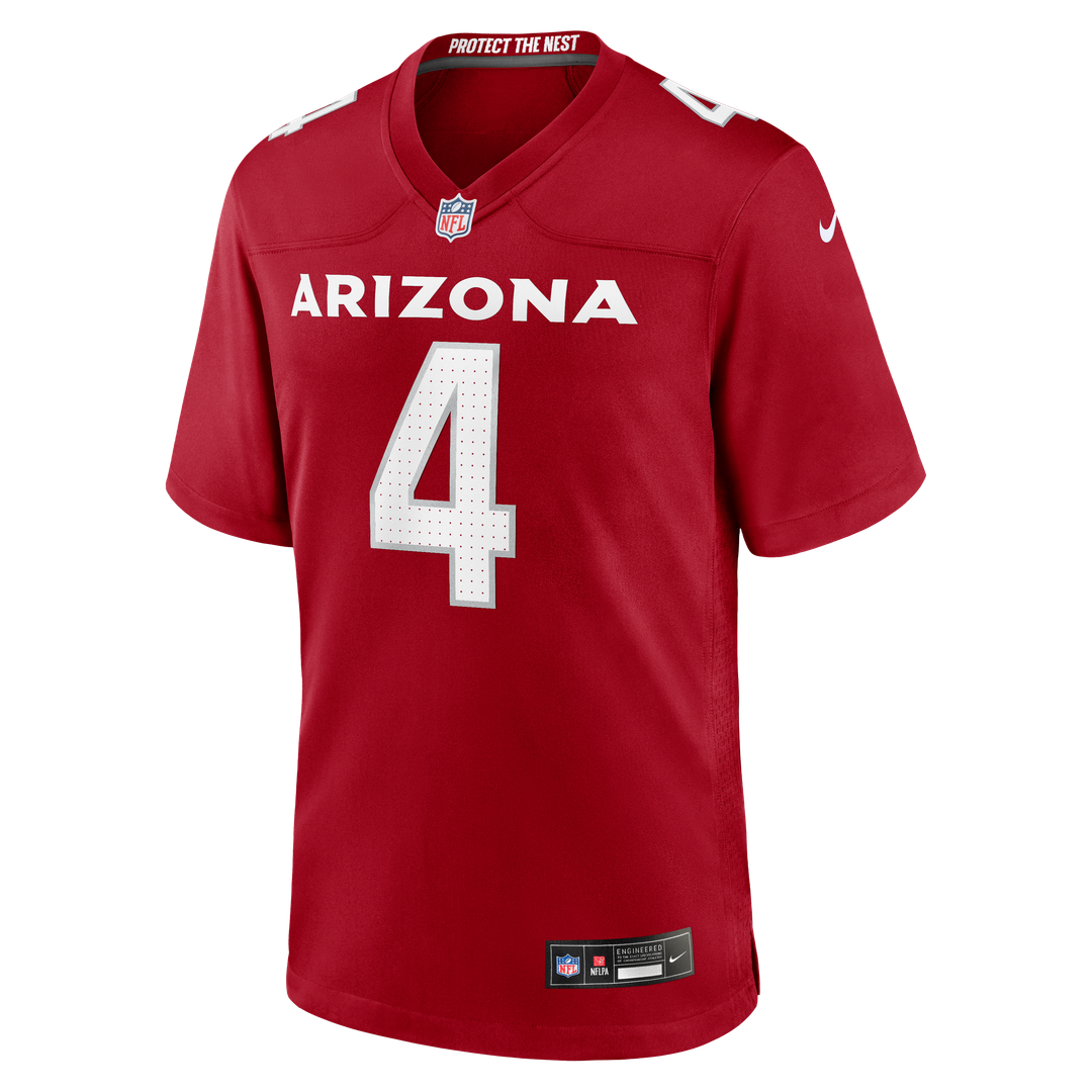 Men's Arizona Cardinals Jeremiyah Love Nike White Game Player Jersey