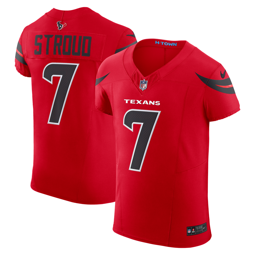 Men's Houston Texans C.J. Stroud Nike Navy Alternate 2 Vapor F.U.S.E. Elite Jersey