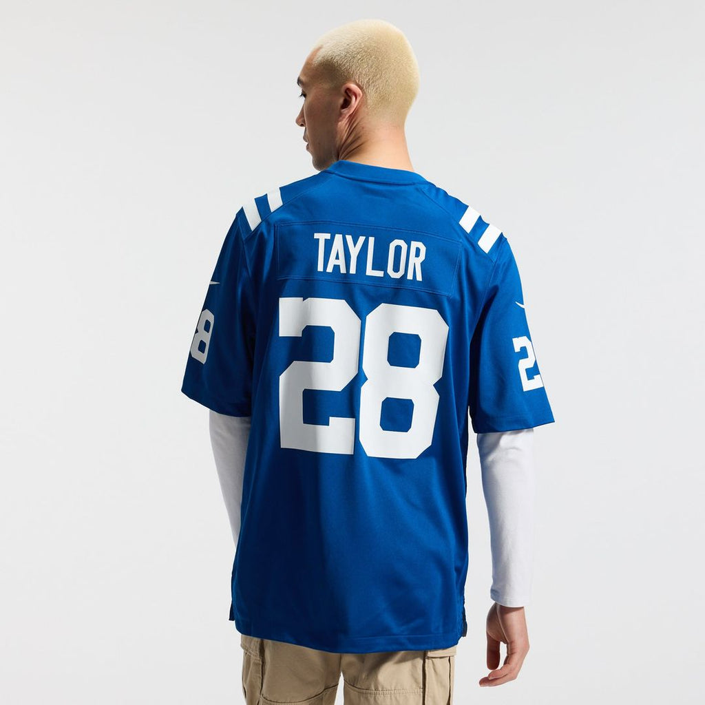 Men's Indianapolis Colts Jonathan Taylor Nike Royal Player Game Jersey
