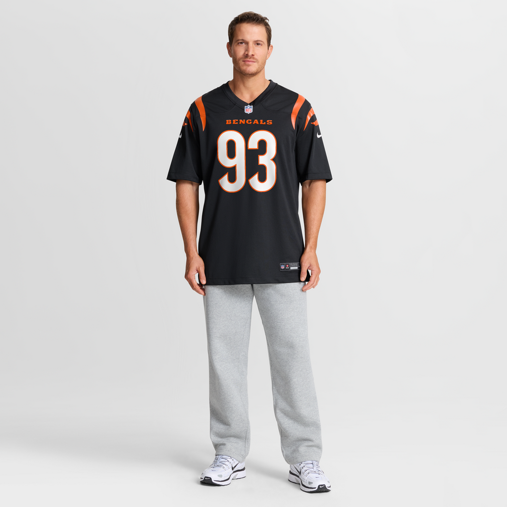 Men's Cincinnati Bengals Jonathan Allen Nike  Black Team Game Jersey