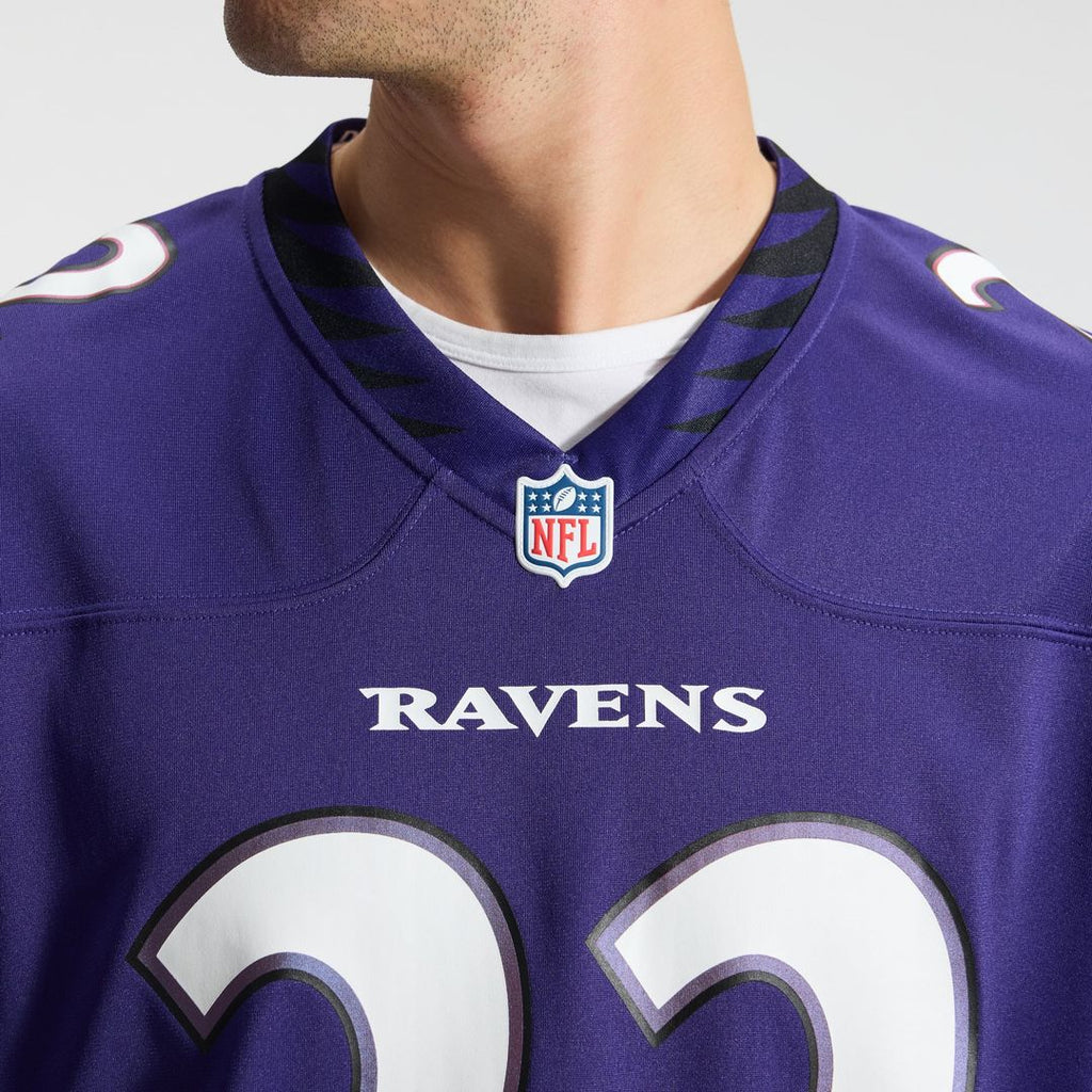 Men's Baltimore Ravens Derrick Henry Nike Purple Team Game Jersey