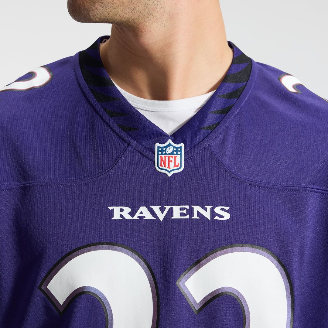 Men's Baltimore Ravens Derrick Henry Nike Purple Team Game Jersey