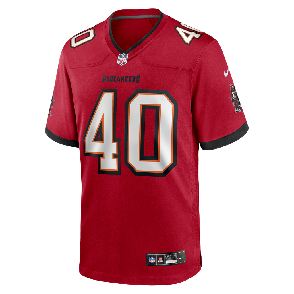 Men's Tampa Bay Buccaneers Mike Alstott Nike Red Retired Player Game Jersey