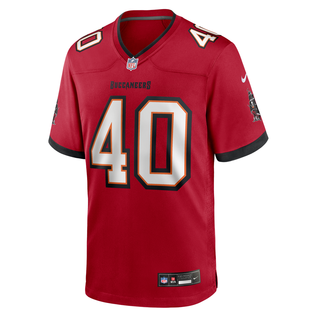 Men's Tampa Bay Buccaneers Mike Alstott Nike Red Retired Player Game Jersey
