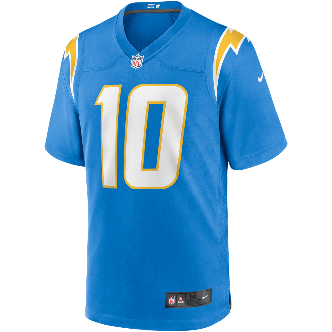 Men's Los Angeles Chargers Justin Herbert Nike Navy Alternate Super Chargers Game Player Jersey