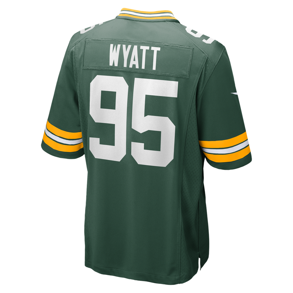 Men's Green Bay Packers Devonte Wyatt Nike Green Player Game Jersey