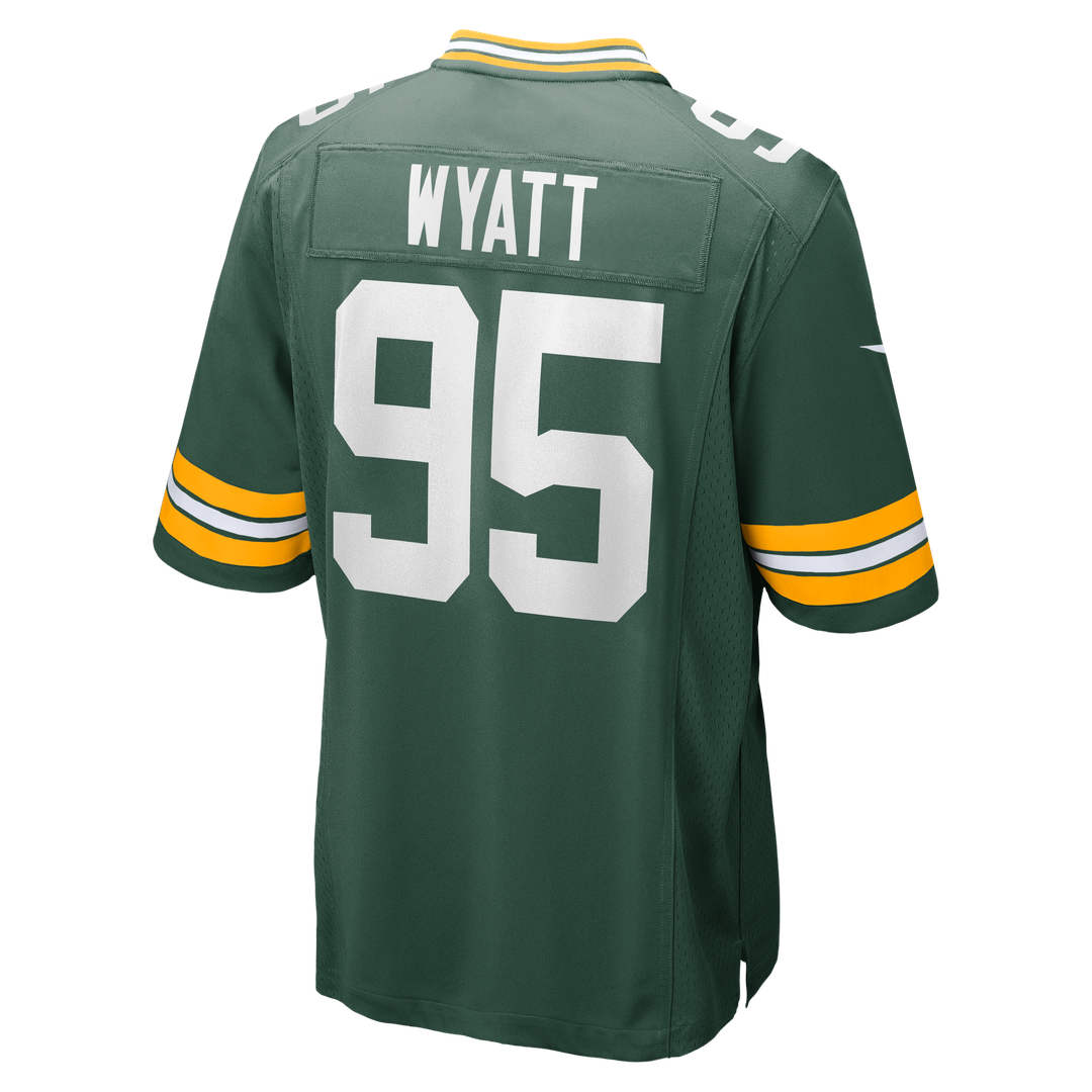 Men's Green Bay Packers Devonte Wyatt Nike Green Player Game Jersey