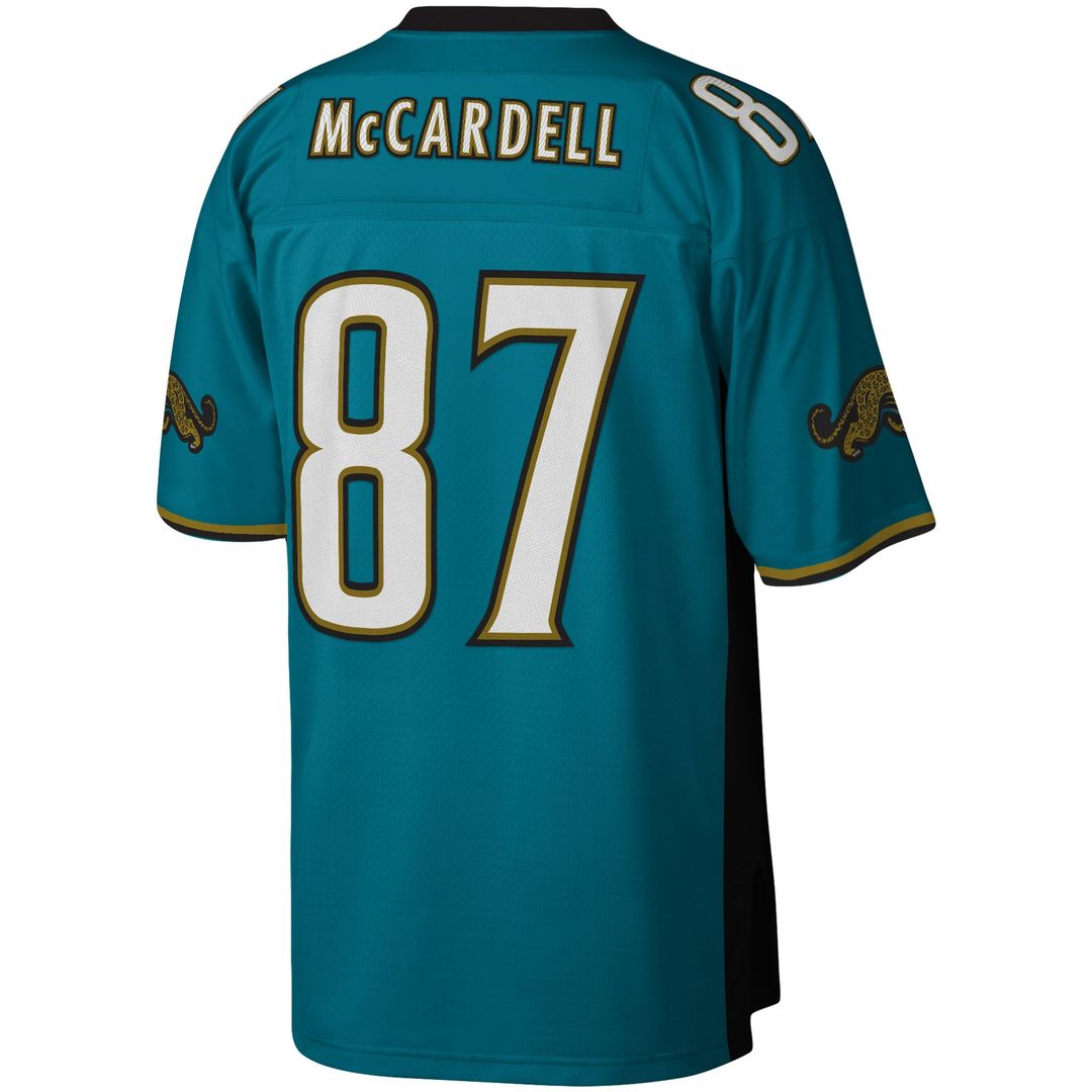 Men's Jacksonville Jaguars Keenan McCardell Mitchell & Ness Teal Legacy Replica Jersey
