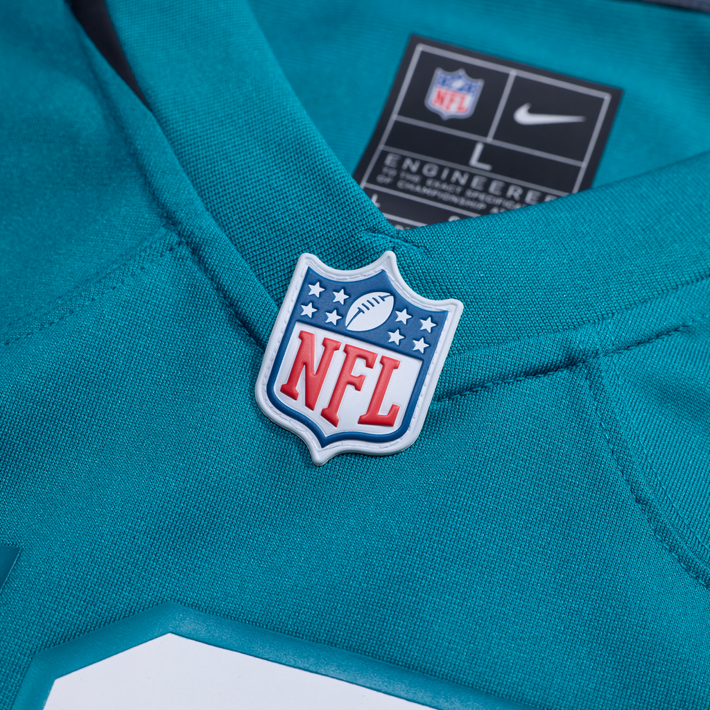 Men's Jacksonville Jaguars Jack Kiser Nike  Teal Team Game Jersey