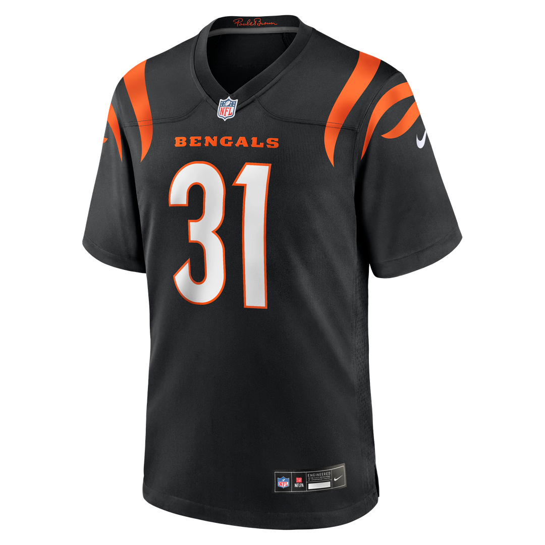 Men's Cincinnati Bengals Ickey Woods Nike Black Retired Player Game Jersey