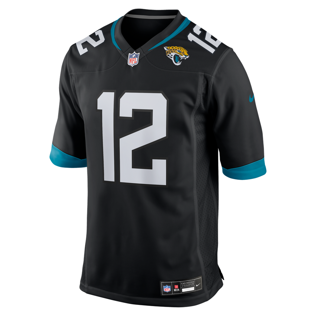 Men's Jacksonville Jaguars Travis Hunter Nike Black Alternate Game Jersey