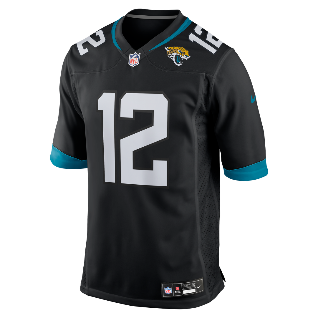 Men's Jacksonville Jaguars Travis Hunter Nike Teal Team Game Jersey