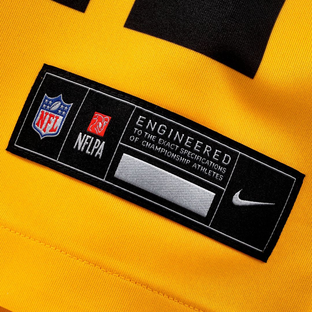 Men's Pittsburgh Steelers Jack Sawyer Nike  Gold Alternate Game Jersey