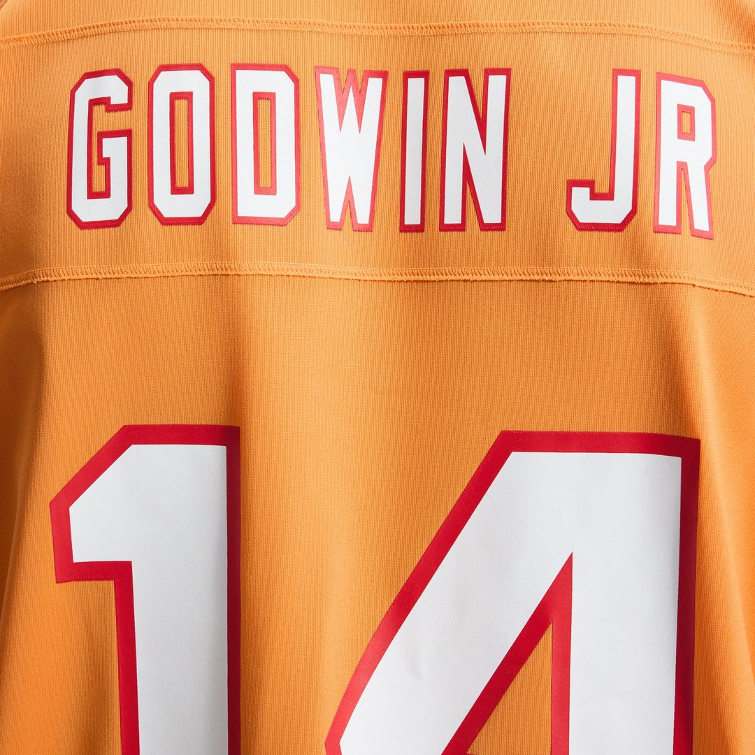 Men's Tampa Bay Buccaneers Chris Godwin Jr. Nike Orange Alternate Game Player Jersey