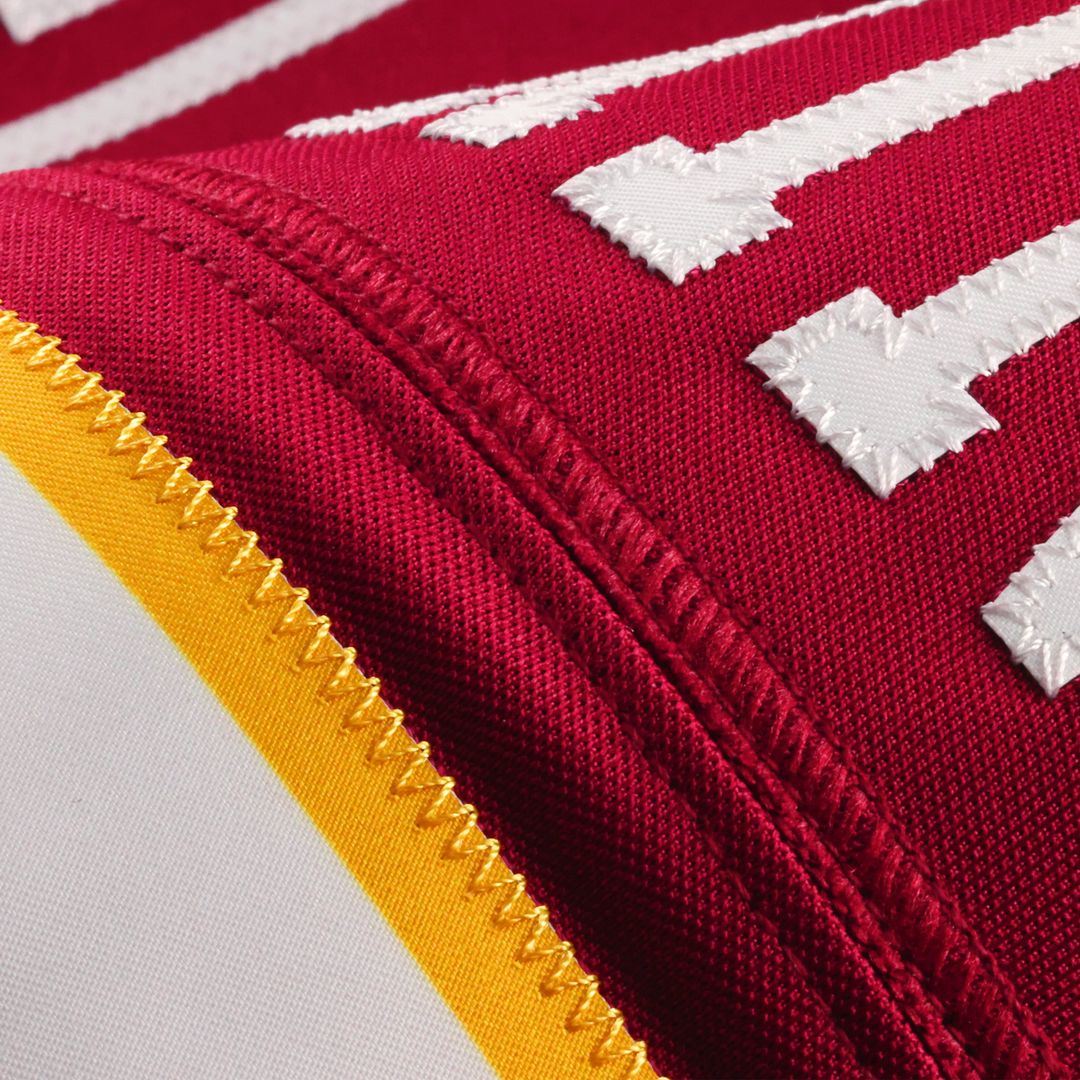 Men's Washington Commanders Mike Sainristil Nike White Vapor F.U.S.E. Stitched Limited Jersey