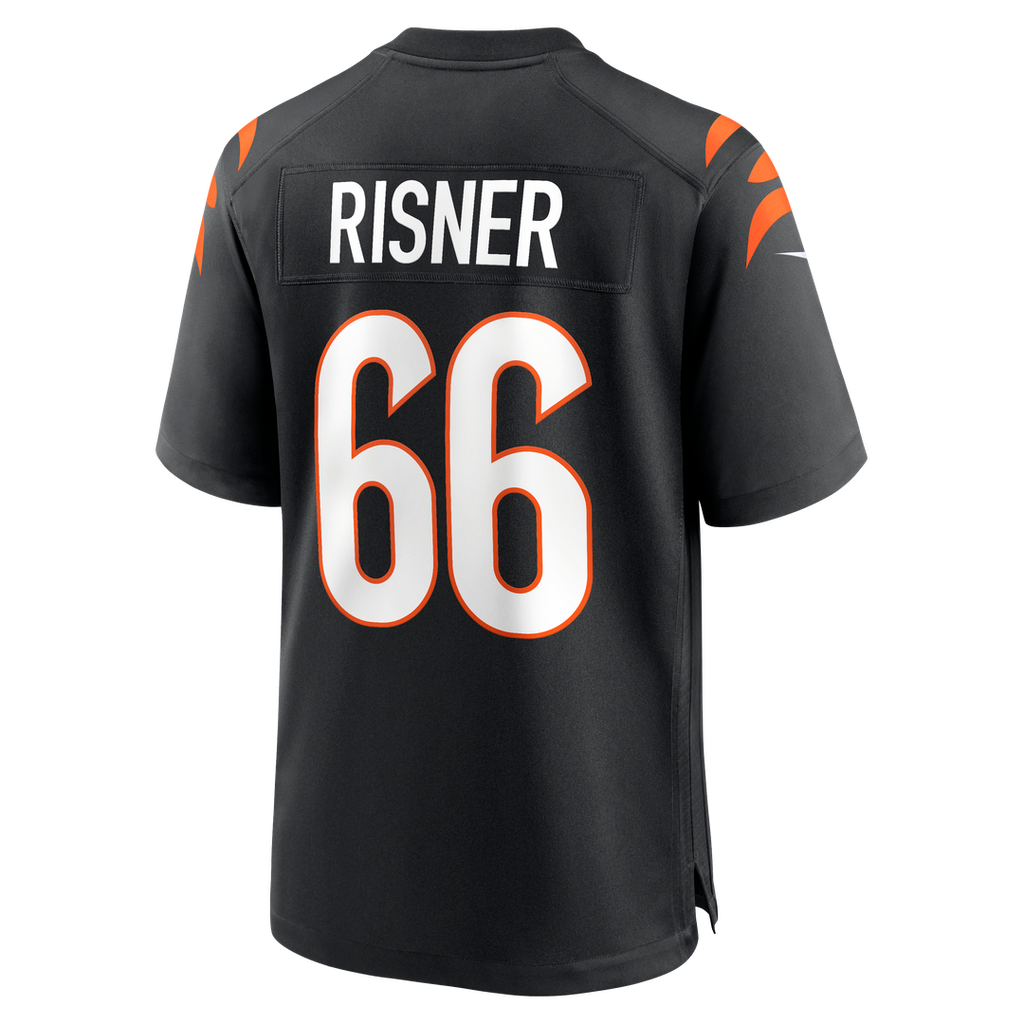 Men's Cincinnati Bengals Dalton Risner Nike  Black Team Game Jersey